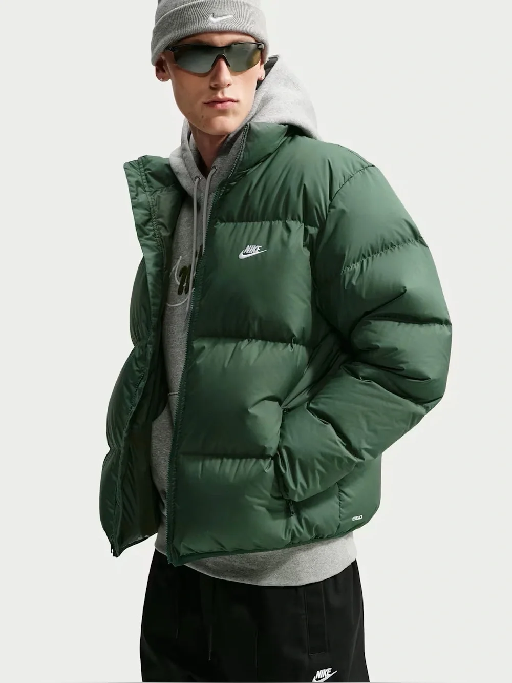 Nike Sportswear Club Men's Therma-FIT Down Puffer Jacket Fir Large